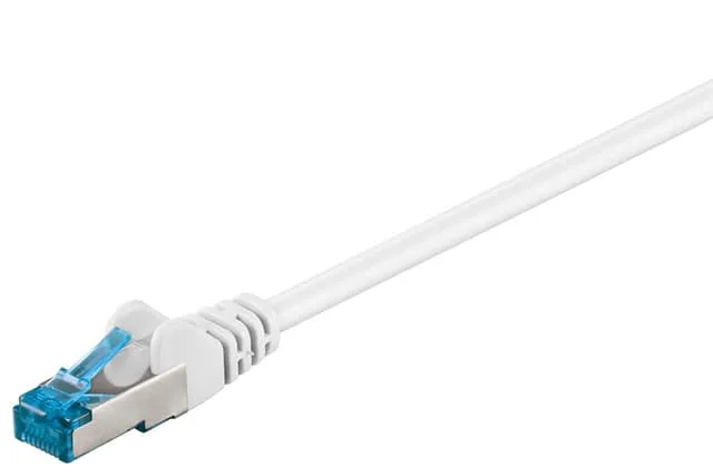 Patchkabel CAT 6A, S/FTP (PiMF), vit, 5 m