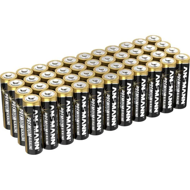 Batteri AA (R6) Alkaliskt Ansmann LR06 1.5 V 44 st
