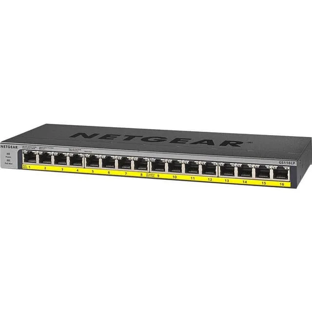 GS116LP 16-Port PoE 76W Switch