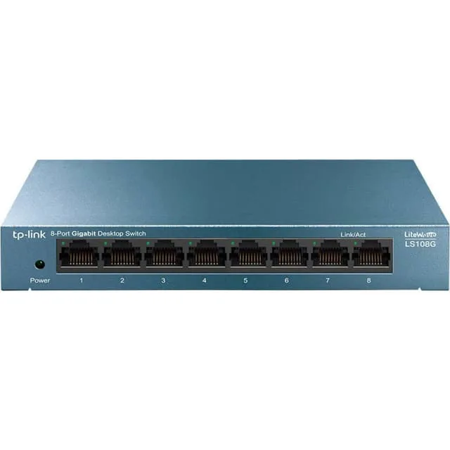 TP-Link LiteWave 8Port Gbit Desktop Switch 8 Gbit RJ45 Ports