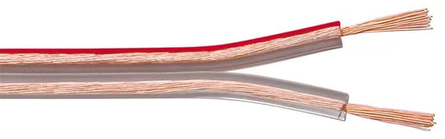 Goobay Högtalarkabel transparent