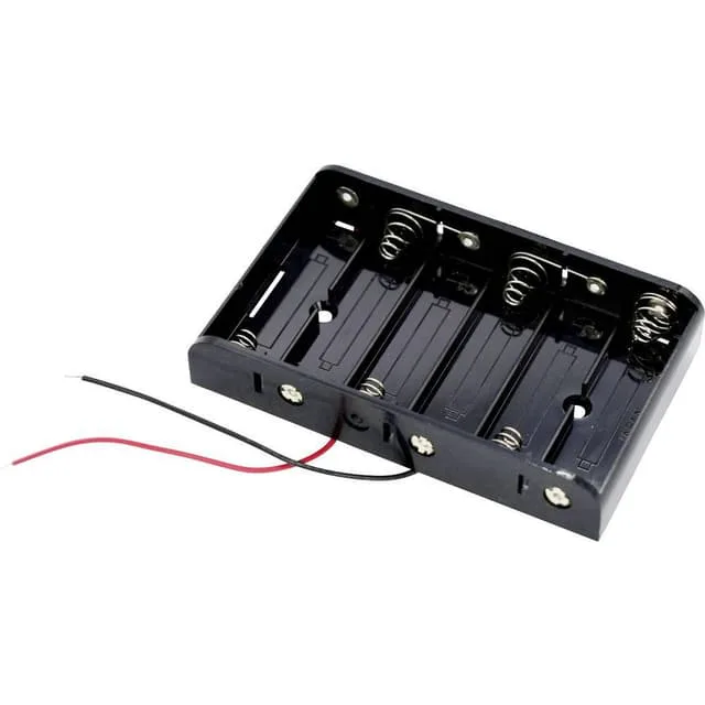 Takachi MP36 Batterihållare 6x AA (R6) Kabel (L x B x
