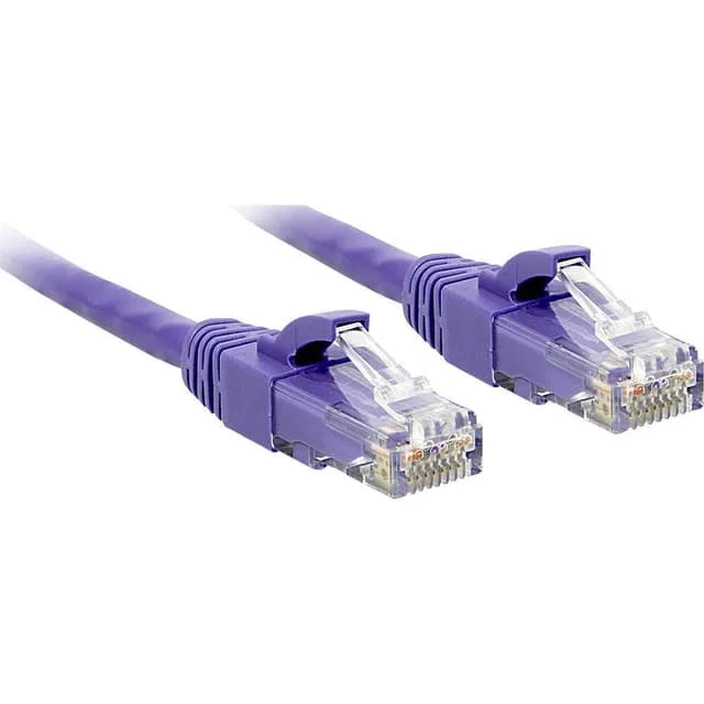 Lindy 48126 netværkskabel Lilla 7,5 m Cat6 U/UTP