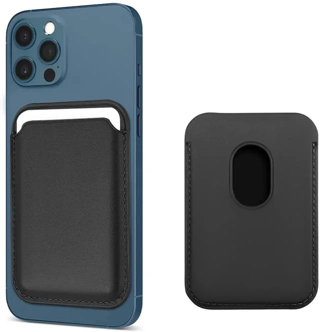 INF Magnetisk korthållare för iPhone 12/13-serien PU-läder