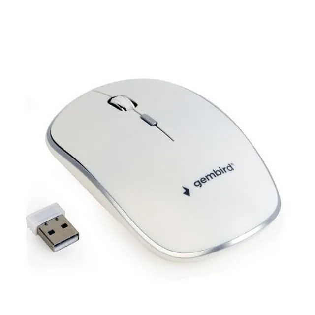 Gembird MUSW-4B-01-W - mus - 2.4 GHz