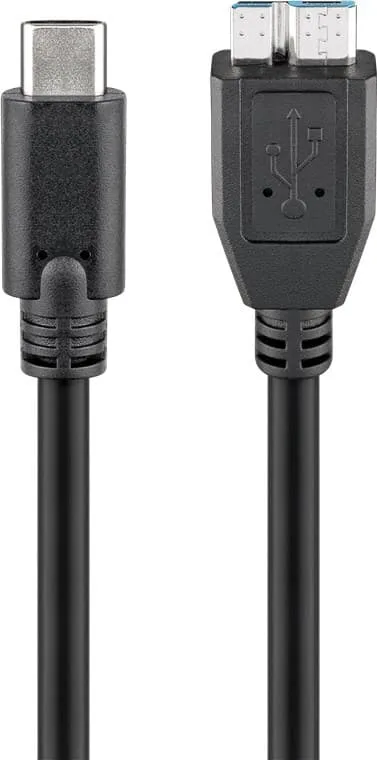 goobay USB-C™ till Micro-B 3.0 kabel