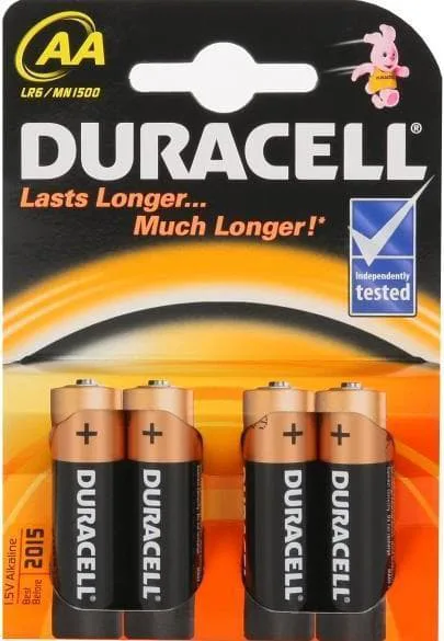 Duracell AA/LR6, Alkaline Basic MN1500
