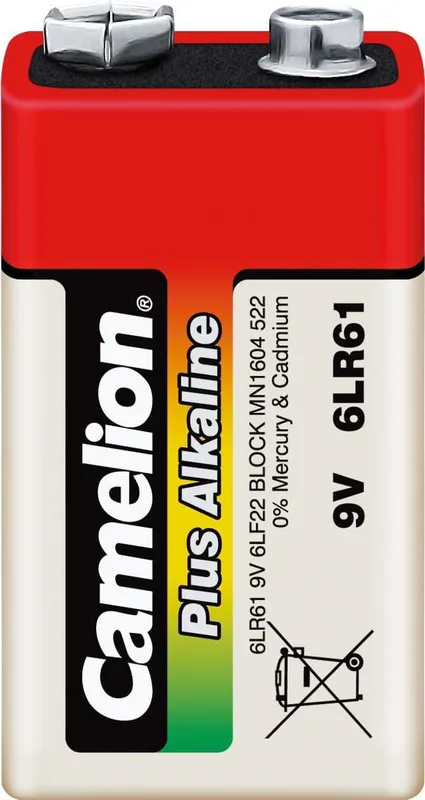 Camelion 9V/6LR61, Plus Alkaline 6LR61