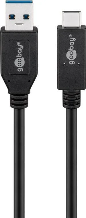 goobay USB 3.1 generation 2-kabel 1 m