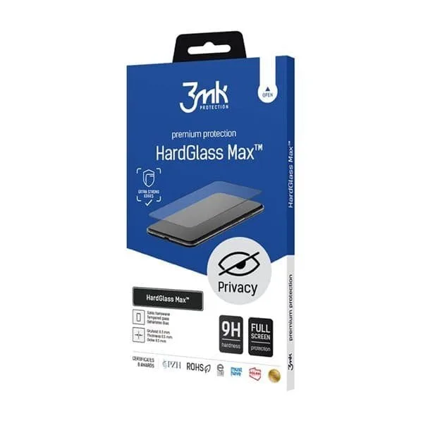 3MK HardGlass Max Privacy for iPhone 12