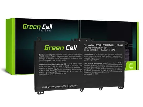 24 Laptop batteri Green Cell HT03XL till HP 240 G7 245 G7