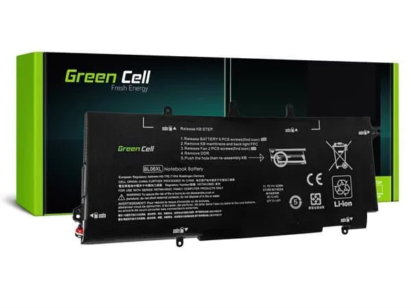 Green Cell laptop batteri till HP EliteBook Folio