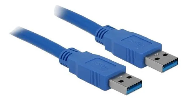 Delock Cable USB 3.0 Type-A male > USB 3.0 Type-B male 0.5 m black