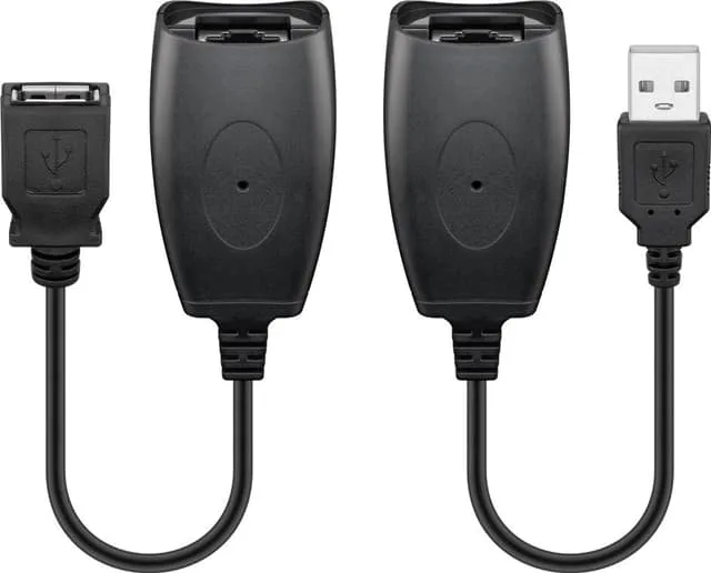 goobay USB-förlängningsadapter upp till 40 m via