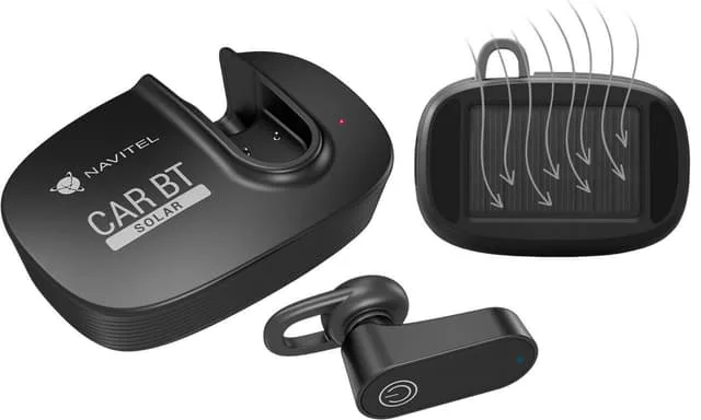 INF Navitel multifunktionellt Bluetooth -headset Solar Car