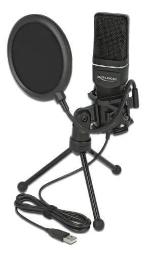 Delock USB Condenser Microphone Set