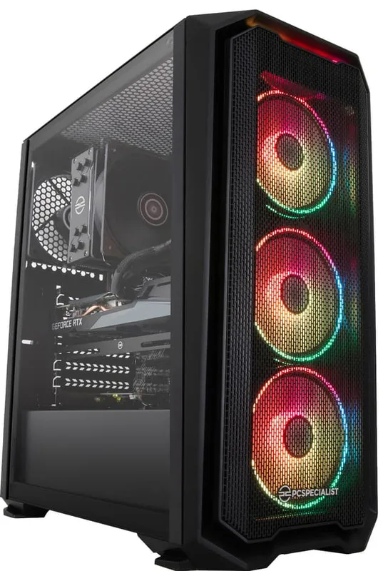 PCSpecialist Tornado R50 R5/16/1000/RTX3050 stationär dator för gaming