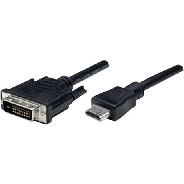 Manhattan HDMI / DVI Anslutningskabel 1.80 m