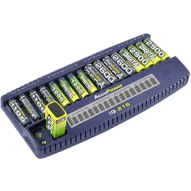 AccuPower IQ216 Batteriladdare