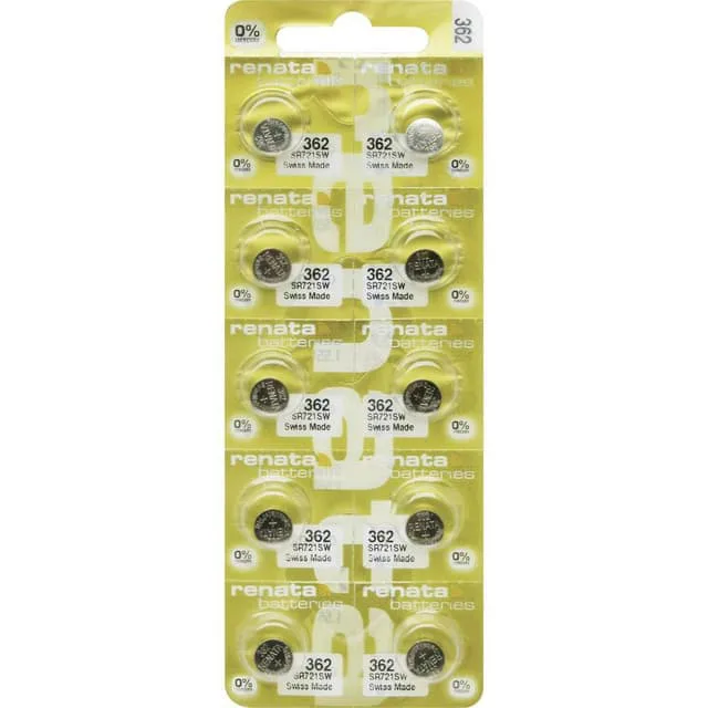 Renata 362.MP-E Knappcell 362 Silveroxid 24 mAh 1.55 V