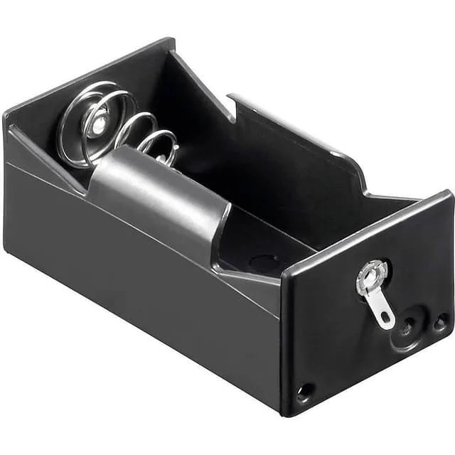 Goobay 12457 Batterihållare 1x D (R20) Lödanslutning (L