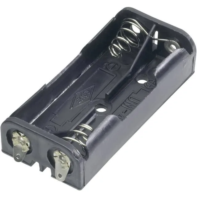 Goobay 12462 Batterihållare 2x AAA (R03) Lödanslutning