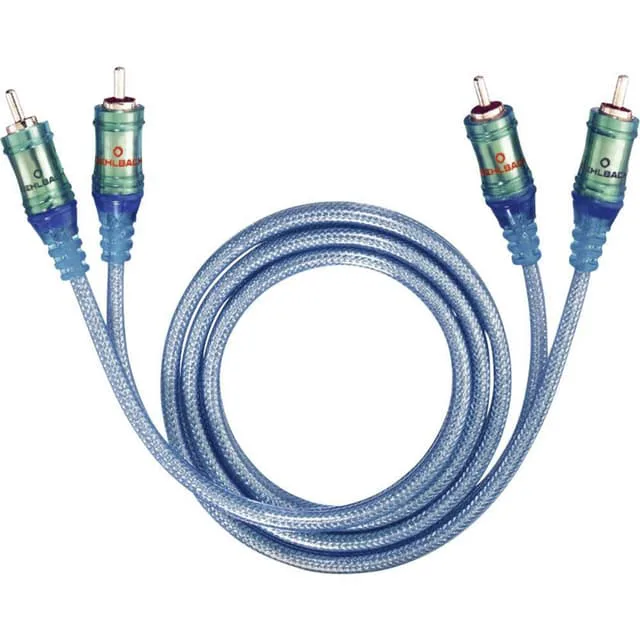 Oehlbach RCA Audio Anslutningskabel [2x RCA-hane
