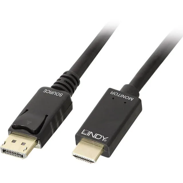 LINDY DisplayPort / HDMI Anslutningskabel 0.50 m
