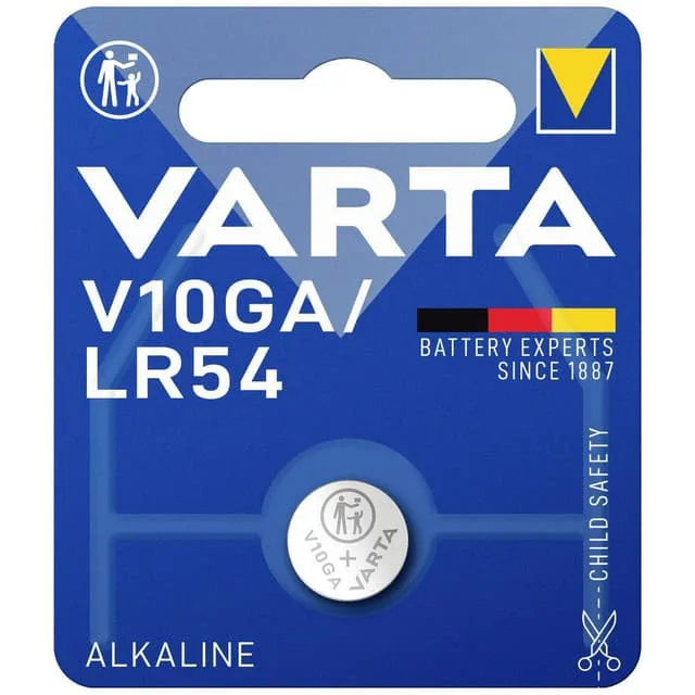 Varta ALKALINE Spec. V10GA/LR54 Bli2 Knappcell LR 54