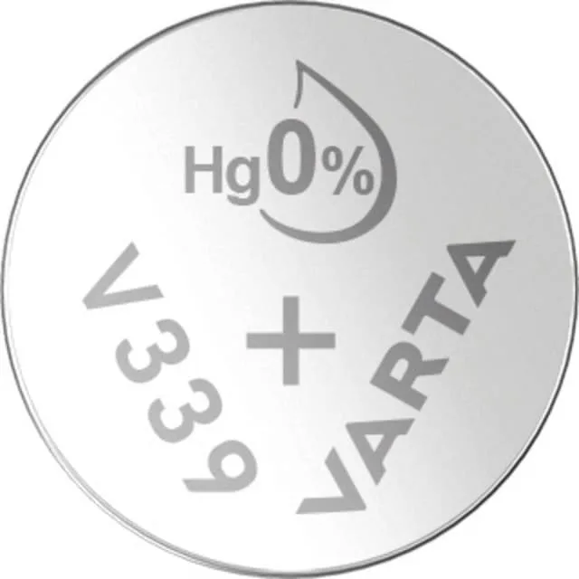 Varta SILVER Coin V339/SR614 NaBli 1 Knappcell 339
