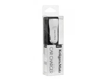 Kruger&Matz KM0018 laddare 2x USB-A 2.1 A