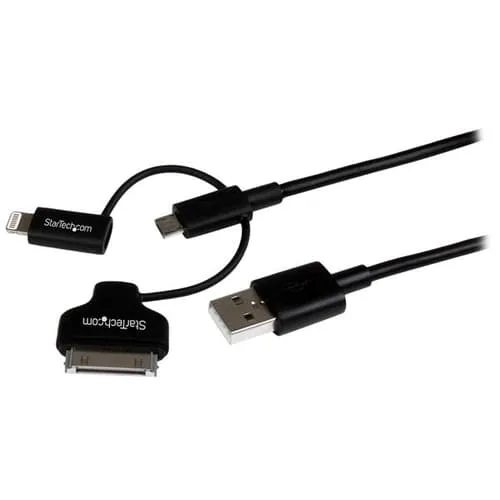 StarTech.com Lightning eller 30-stifts dockning eller Micro USB till U