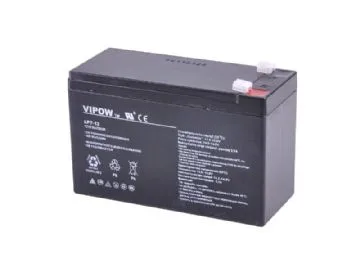 Švino akumuliatorius VIPOW 12V 7,0Ah