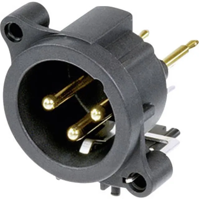 Neutrik NC3MAV NC3MAV XLR-kontakter Flänsstickkontakt