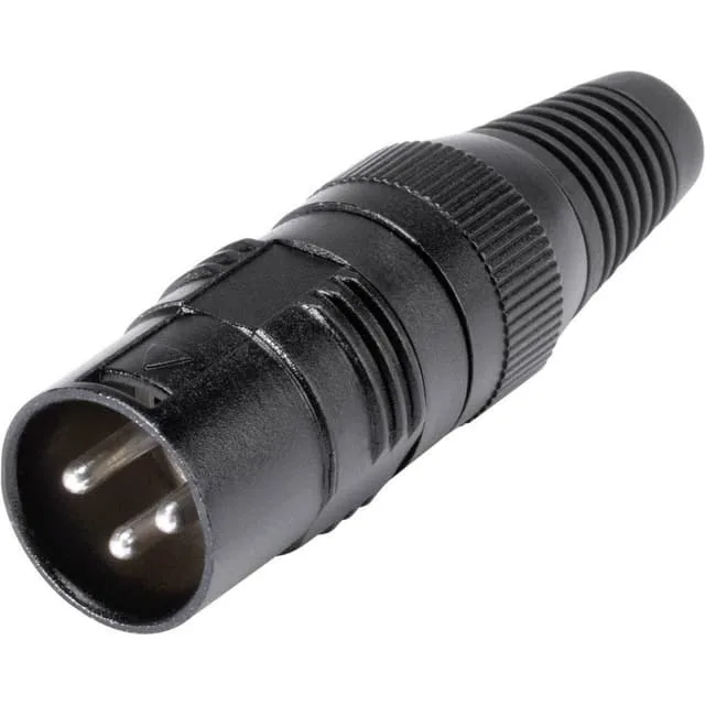 Hicon HI-X3CM-M XLR-kontakter Kontakt hane