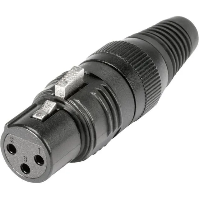 Hicon HI-X3CF-G XLR-kontakter Hona rak Antal