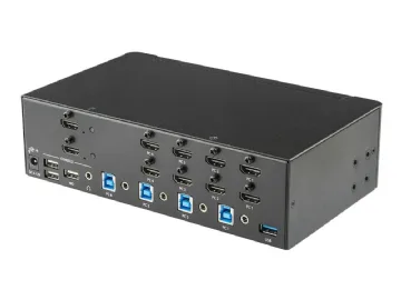 StarTech.com 4-Port Dual Monitor HDMI KVM Switch