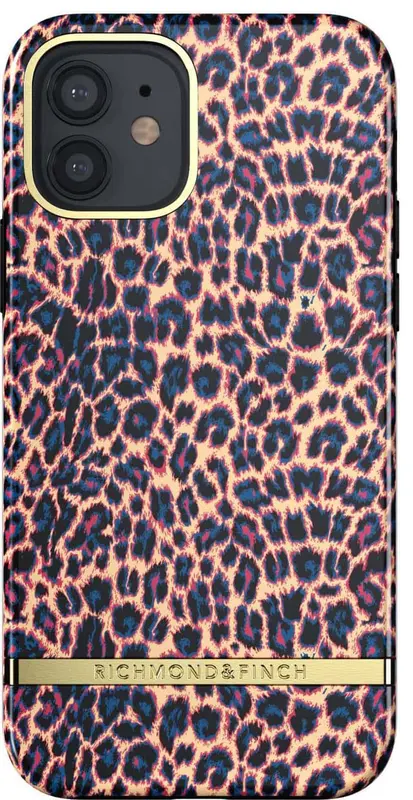 R&F telefonfodral för iPhone 12/12 Pro (apricot leopard)