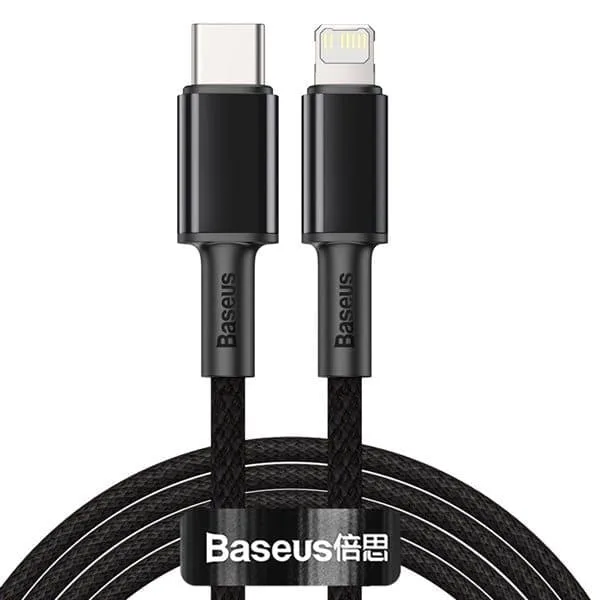 Baseus CATLGD-A01 Lightning kabel 2 m Sort
