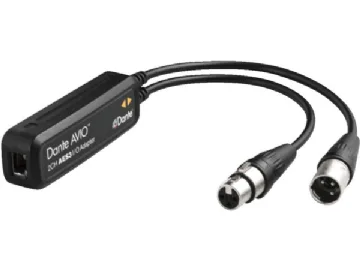 ADP-AES3-2X2 <sup>Dante®</sup> AVIO AES3/EBU-adapter