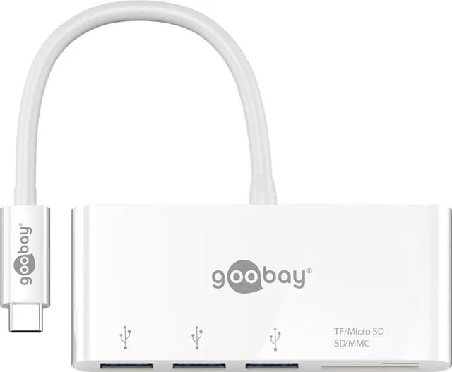 goobay USB-C™-multiportadapter CardReader