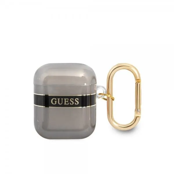 Guess AirPods 1/2 Skal Printed Stripe &