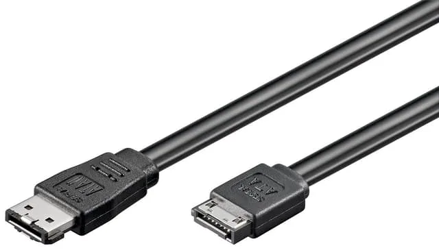 HDD eSATA-kabel 1,5 GBit/s/3 GBit/s/6 GBit/s