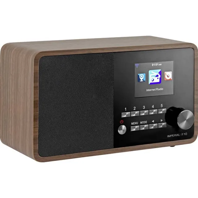 imperial i110 (V2) Wi-Fi Internet Radio med Media Player-funktion och Bluetooth®