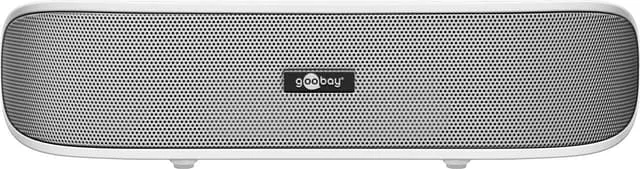 Goobay SoundBar Stereohögtalare med Plug & Play och AUX-ingång