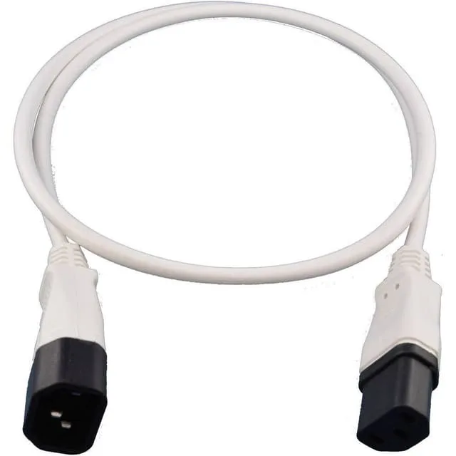 HAWA R774 IEC Anslutningskabel Vit 2.00 m
