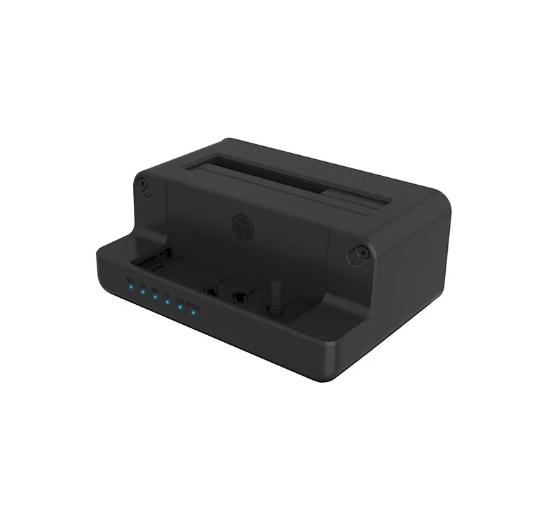 Raidsonic, Icy Box, IB-2914MSCL-C31 Docknings- och kloningsstation för M.2 NVMe SSD & 2,5''/3,5'' SATA SSD/HDD