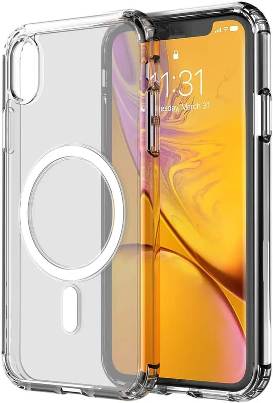 INF iPhone X/XS mobilskal MagSafe-kompatibel Akryl transparent