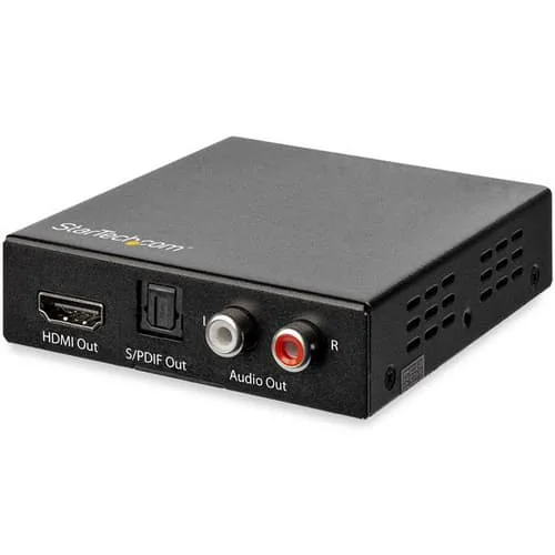 StarTech.com HDMI-audioextraherare med stöd för 4K 60 Hz