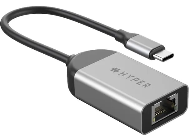 Hyper HyperDrive USB-C till 2.5G Ethernet-adapter
